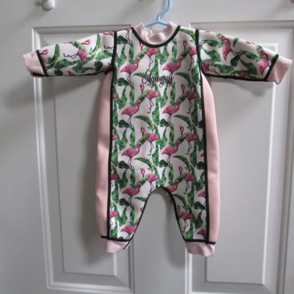 Aquajoy Warmsy - Premium Reversible Baby Wetsuit | Extra Warm Swimsuit for Babie - Picture 1 of 8